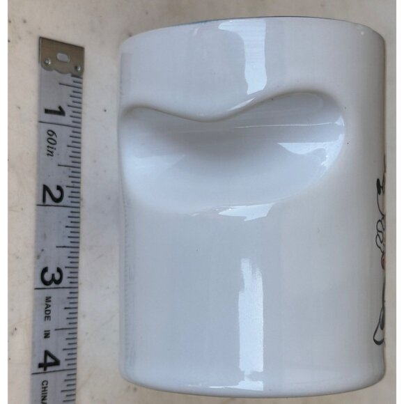 Set of 2 Disney's Minnie & Mickey Mouse XOXO 12 oz. Ceramic Coffee Mugs - Picture 9 of 10